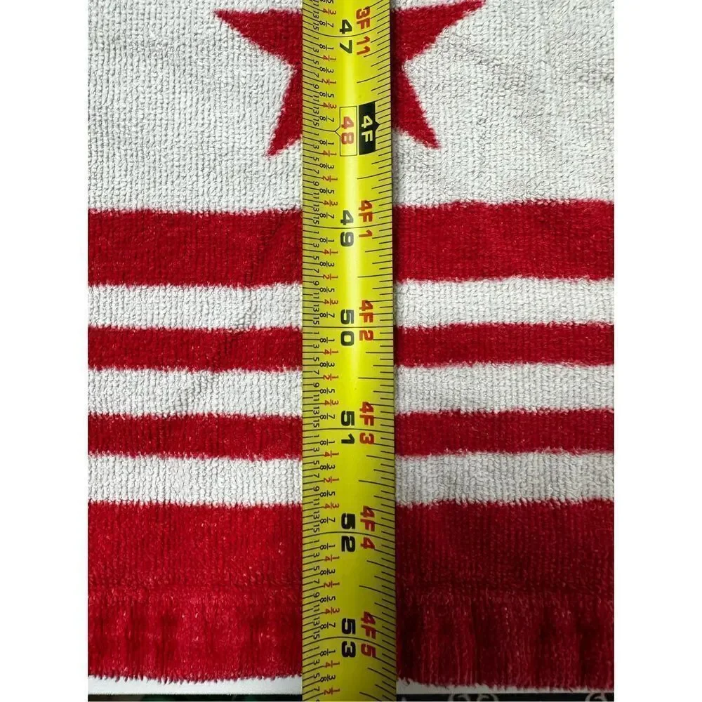 2015 Kohls/Disney Jumping Beans Beach Towel Mickey Mouse American Flag 26” X 53”